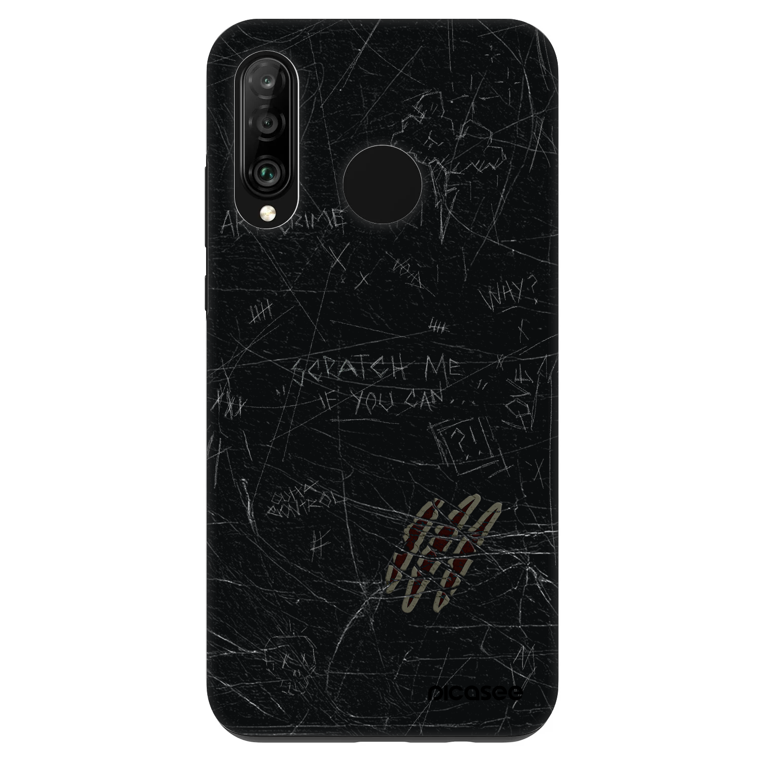 Picasee Fashion Case na Huawei P30 Lite - SCRATCH