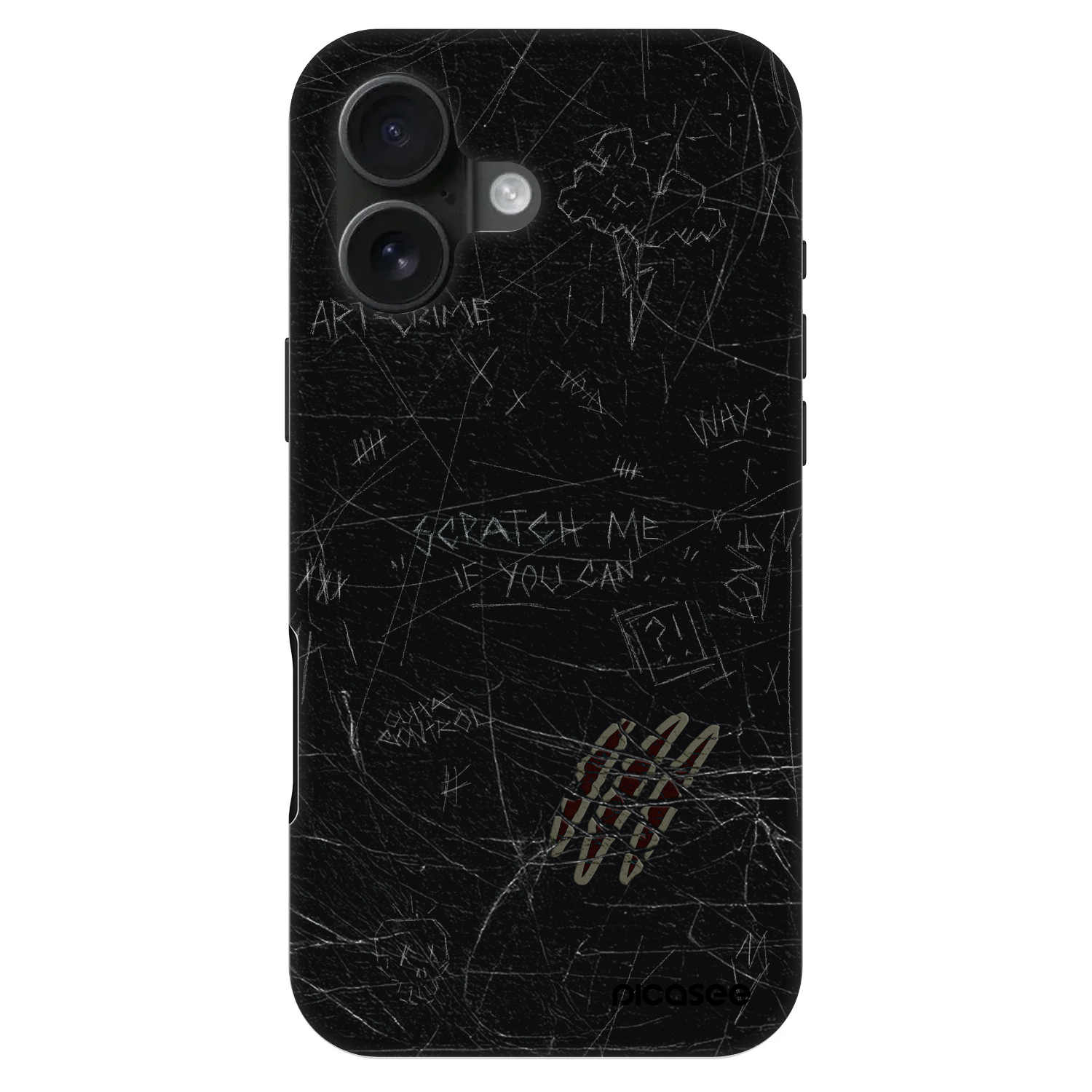 Picasee Fashion Case MagSafe na Apple iPhone 16 - SCRATCH