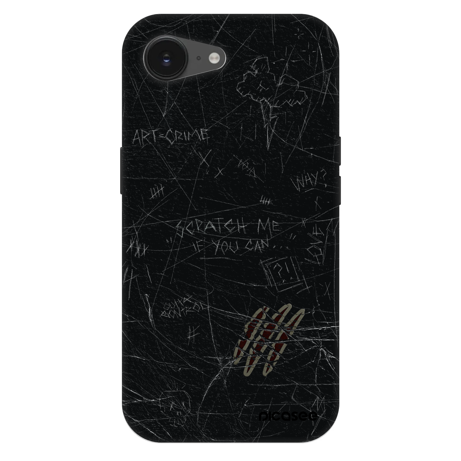 Picasee Fashion Case MagSafe na Apple iPhone 16e - SCRATCH