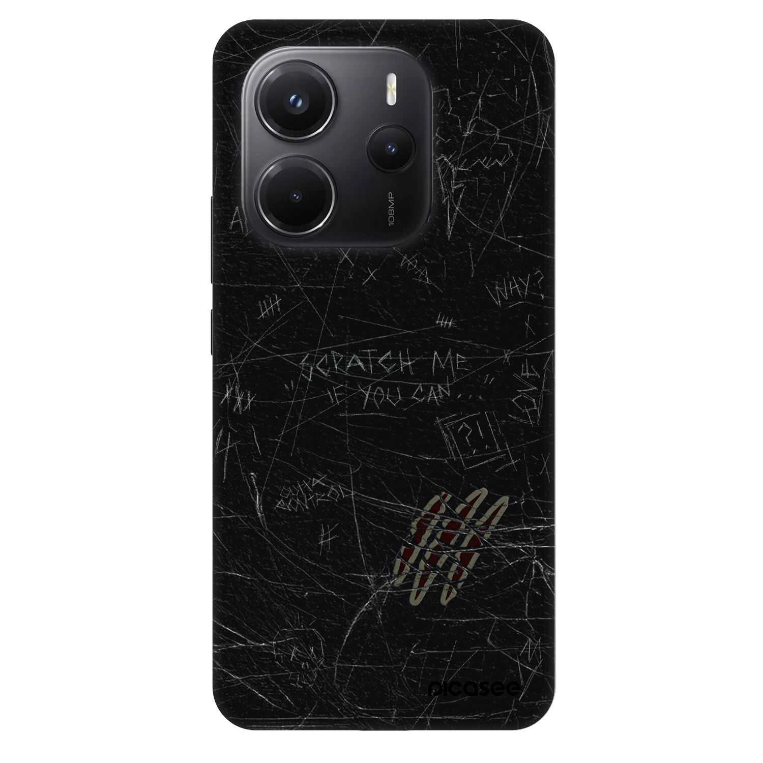 Picasee Fashion Case na Xiaomi Redmi Note 14 4G - SCRATCH