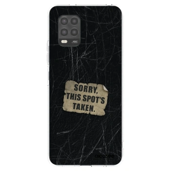 Picasee silikonowe przeźroczyste etui na Xiaomi Mi 10 Lite - SORRY