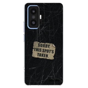 Picasee silikonowe przeźroczyste etui na Xiaomi 11T - SORRY