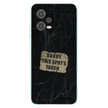 Picasee silikonowe przeźroczyste etui na Xiaomi Poco X5 - SORRY