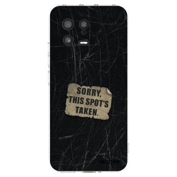 Picasee silikonowe przeźroczyste etui na Xiaomi 13 - SORRY