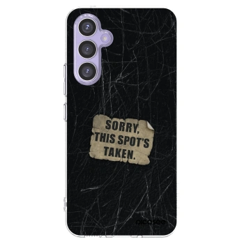 Picasee silikonowe przeźroczyste etui na Samsung Galaxy A54 5G A546B - SORRY