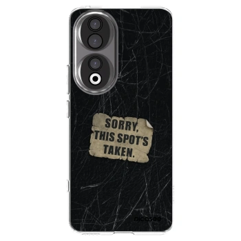 Picasee silikonowe przeźroczyste etui na Honor 90 5G - SORRY