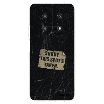 Picasee silikonowe przeźroczyste etui na Honor Magic4 Lite 5G - SORRY