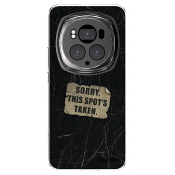 Picasee silikonowe przeźroczyste etui na Honor Magic6 Pro - SORRY
