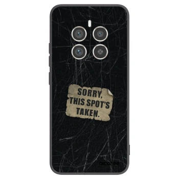 Picasee silikonowe czarne etui na Realme 12 Pro 5G - SORRY