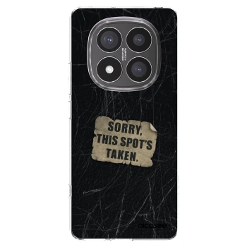 Picasee silikonowe przeźroczyste etui na Xiaomi Redmi Note 14 Pro+ 5G - SORRY