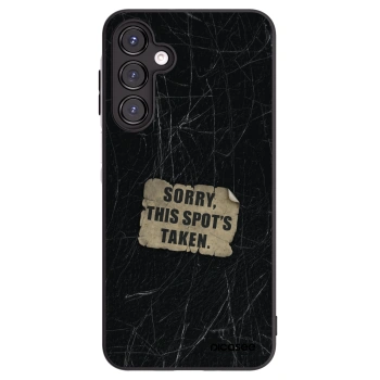 Picasee silikonowe czarne etui na Samsung Galaxy A16 5G - SORRY