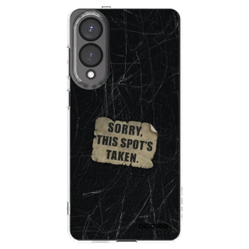 Picasee silikonowe przeźroczyste etui na Samsung Galaxy S25 Edge 5G - SORRY