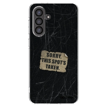 Picasee silikonowe przeźroczyste etui na Samsung Galaxy A36 5G - SORRY