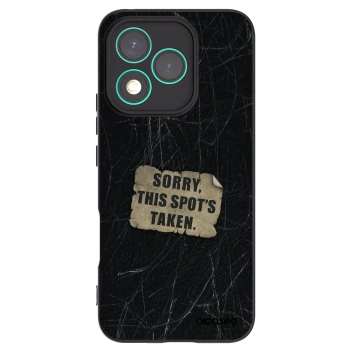 Picasee silikonowe czarne etui na Honor 400 Lite 5G - SORRY