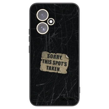 Picasee silikonowe czarne etui na Honor 400 5G - SORRY