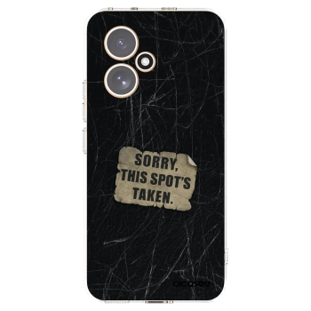Picasee silikonowe przeźroczyste etui na Honor 400 5G - SORRY