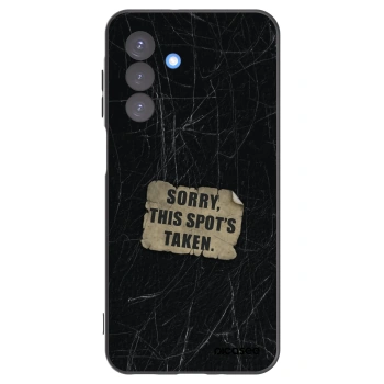 Picasee silikonowe czarne etui na Samsung Galaxy A17 5G - SORRY