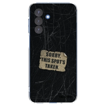 Picasee silikonowe przeźroczyste etui na Samsung Galaxy A17 5G - SORRY