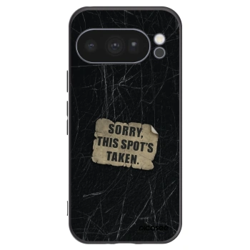 Picasee silikonowe czarne etui na Google Pixel 10 Pro - SORRY