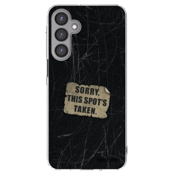 Picasee silikonowe przeźroczyste etui na Samsung Galaxy A16 4G - SORRY