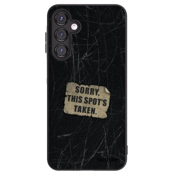 Picasee silikonowe czarne etui na Samsung Galaxy A16 4G - SORRY
