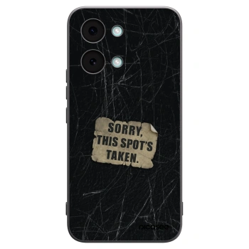 Picasee silikonowe czarne etui na Xiaomi Poco X8 Pro Max - SORRY