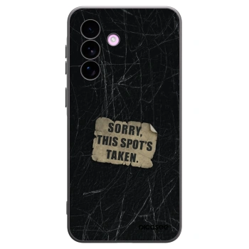 Picasee silikonowe czarne etui na Samsung Galaxy A57 5G - SORRY