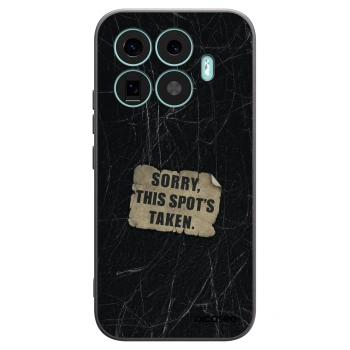 Picasee silikonowe czarne etui na Xiaomi 17T - SORRY
