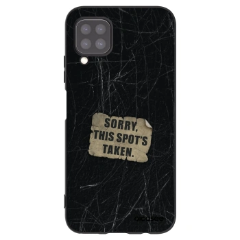 Picasee silikonowe czarne etui na Huawei P40 Lite - SORRY