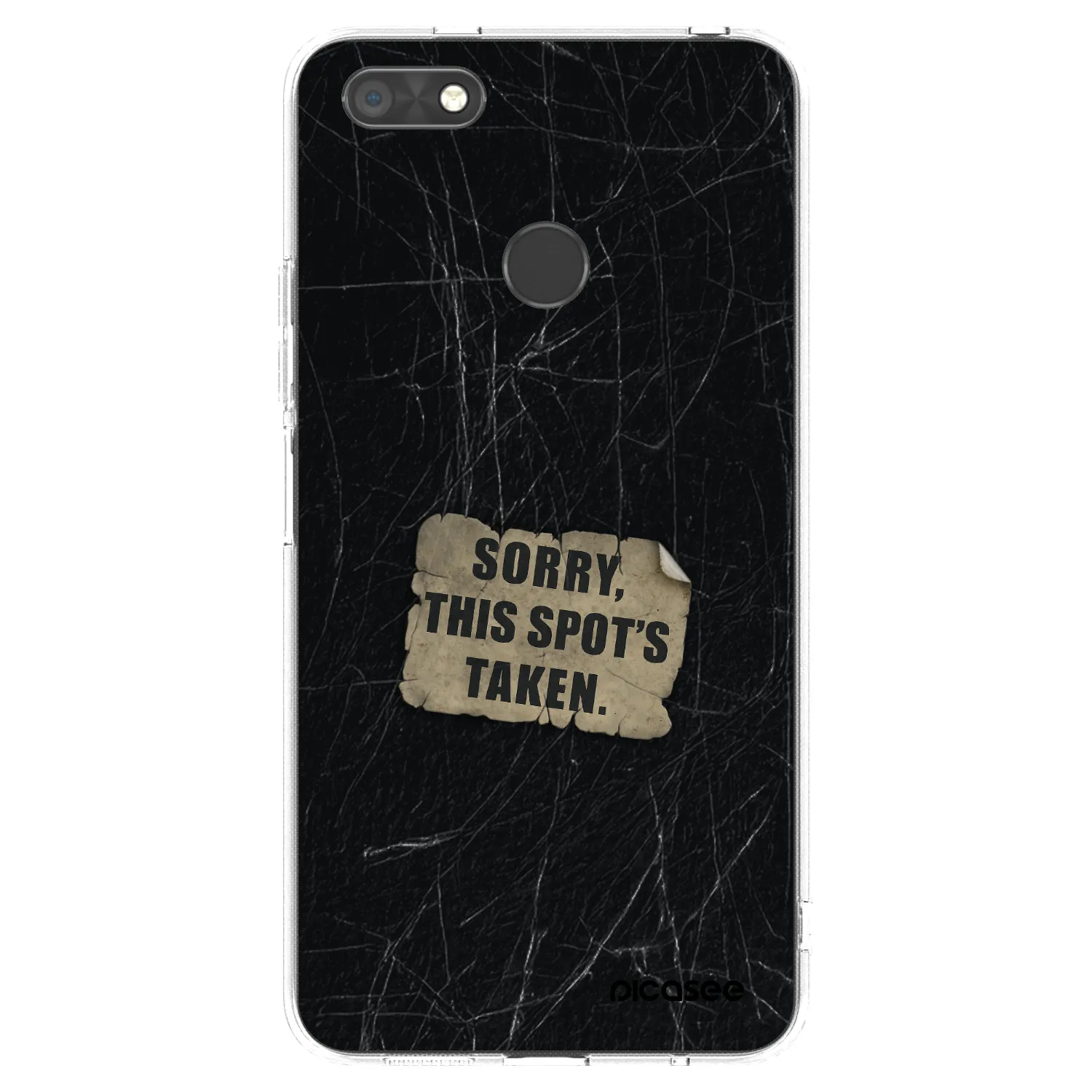 Picasee silikonowe przeźroczyste etui na Huawei P9 Lite Mini - SORRY