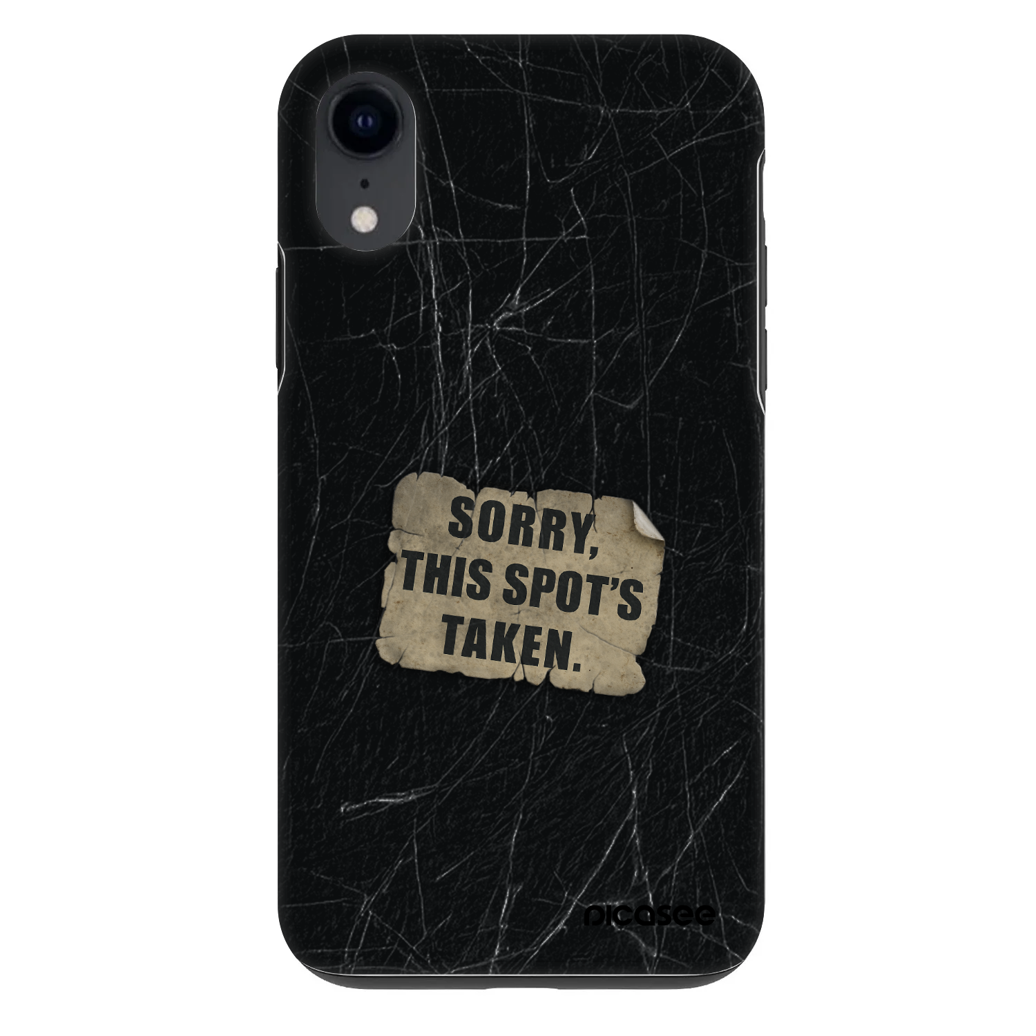 Picasee Fashion Case na Apple iPhone XR - SORRY