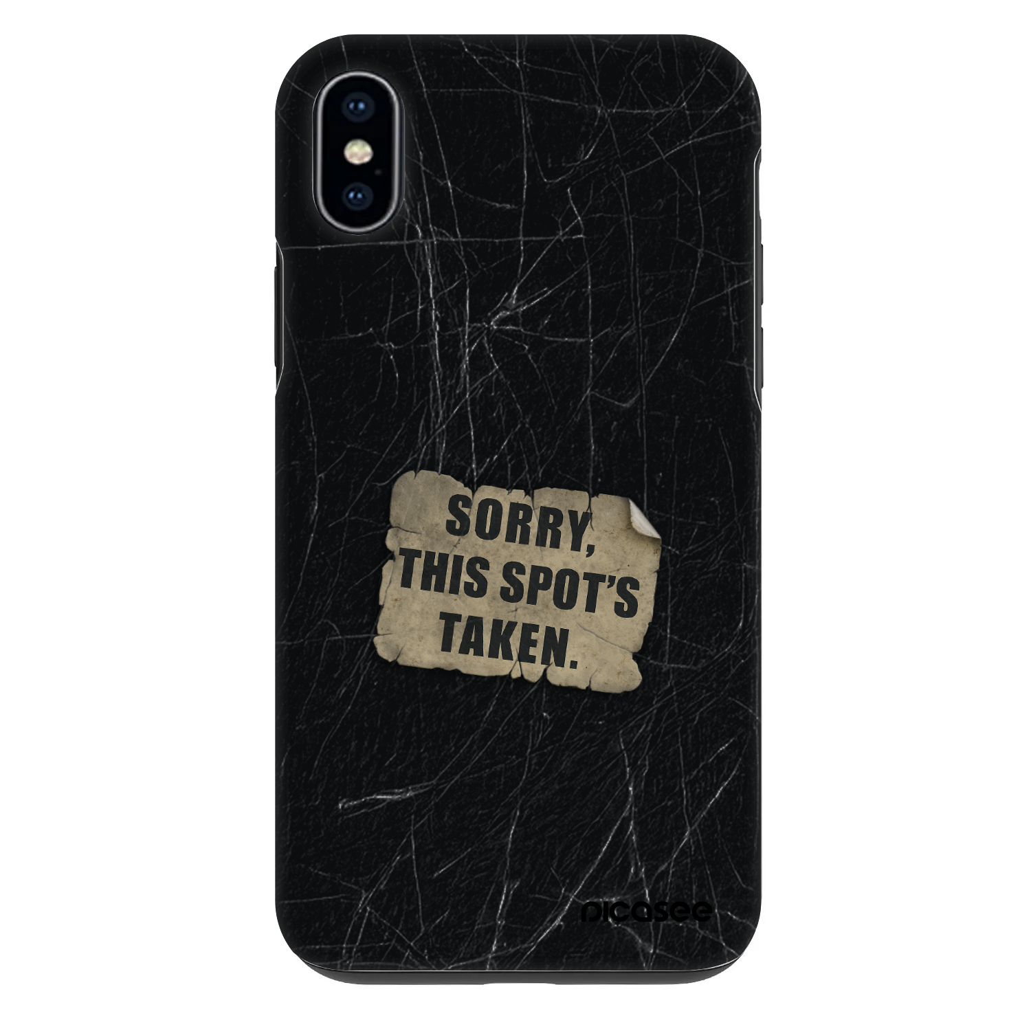Picasee Fashion Case na Apple iPhone XS Max - SORRY