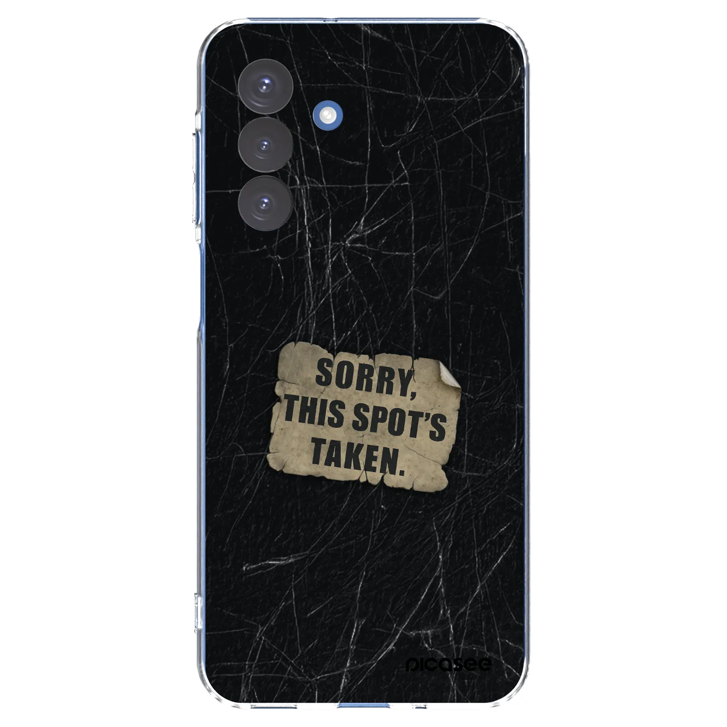 Picasee silikonowe przeźroczyste etui na Samsung Galaxy A17 5G - SORRY