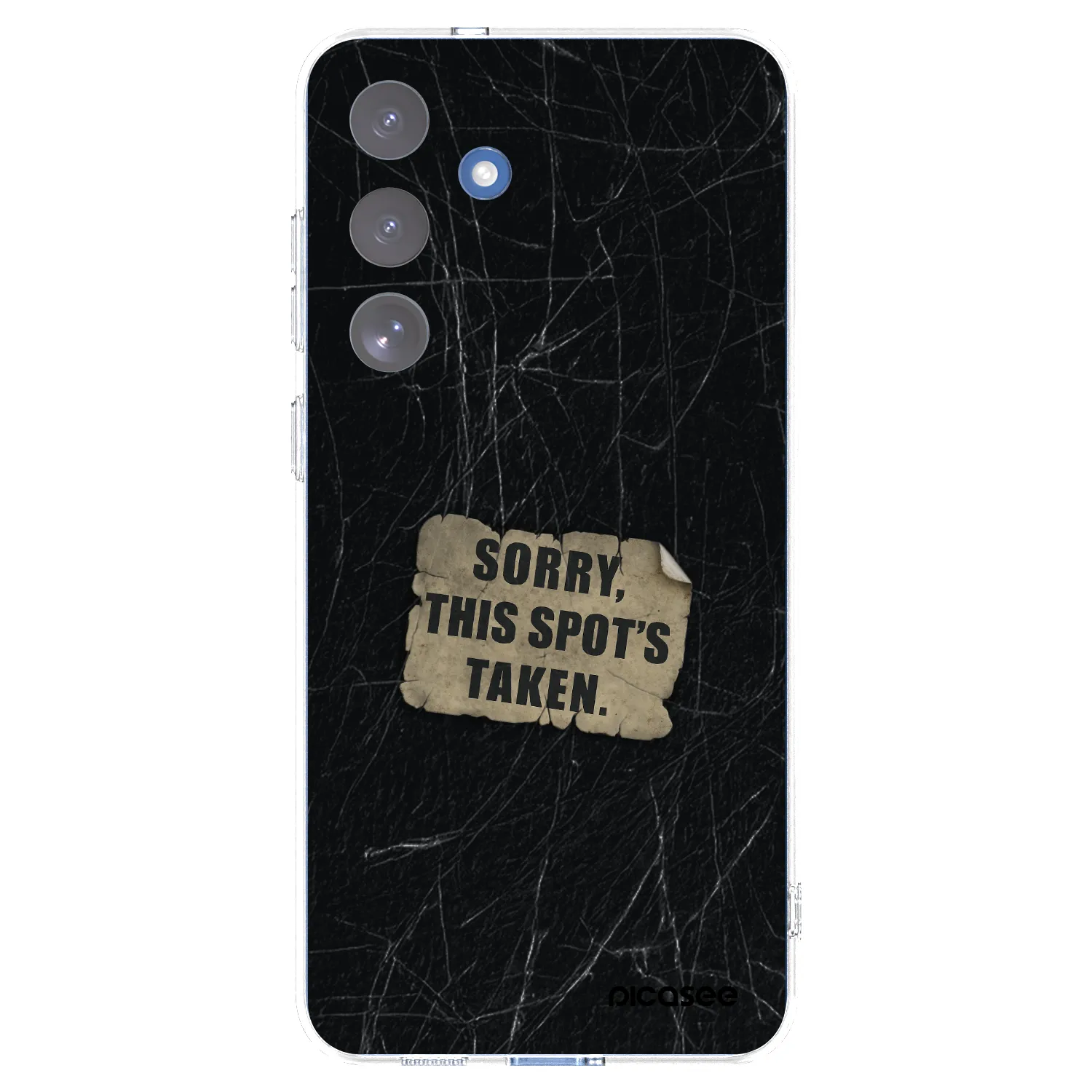 Picasee silikonowe przeźroczyste etui na Samsung Galaxy S25 FE 5G - SORRY