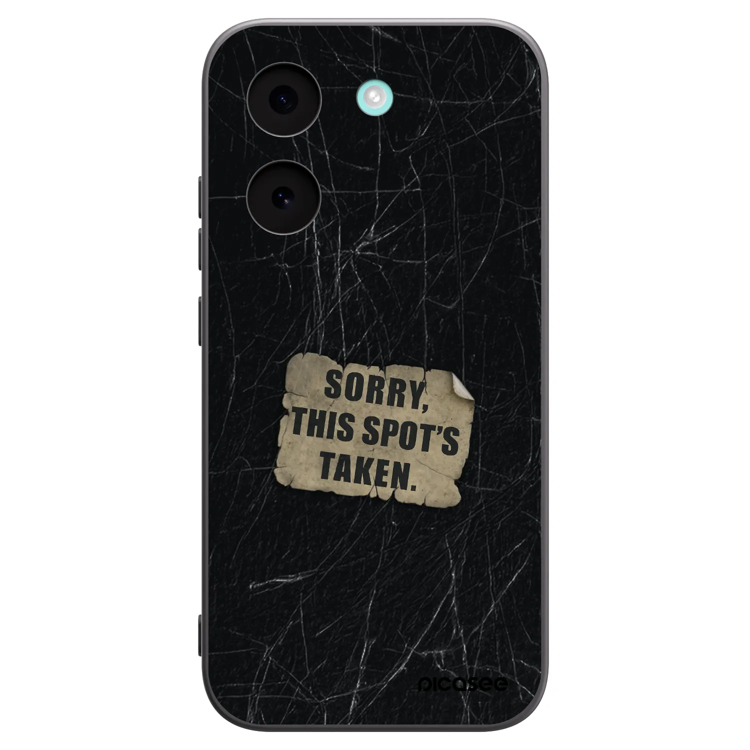 Picasee silikonowe czarne etui na Xiaomi Poco X8 Pro - SORRY