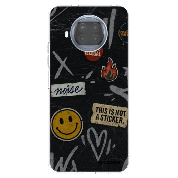Picasee silikonowe przeźroczyste etui na Xiaomi Mi 10T Lite - STICKERS x TAGS