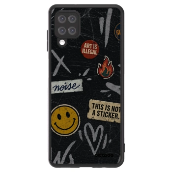 Picasee ULTIMATE CASE na Samsung Galaxy A12 A125F - STICKERS x TAGS
