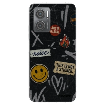 Picasee silikonowe przeźroczyste etui na Xiaomi Redmi 10 5G - STICKERS x TAGS