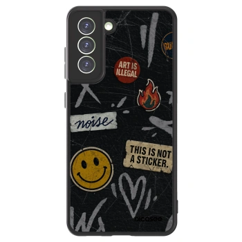 Picasee ULTIMATE CASE PowerShare pro Samsung Galaxy S21 FE 5G - STICKERS x TAGS
