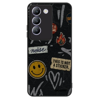 Etui na Vivo V40 SE 5G - STICKERS x TAGS