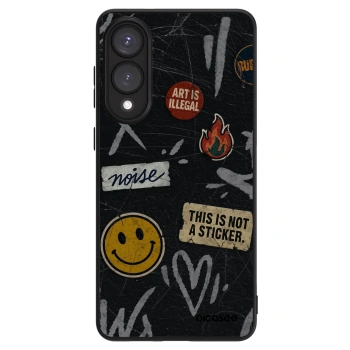 Picasee ULTIMATE CASE PowerShare pro Samsung Galaxy S25 Edge 5G - STICKERS x TAGS