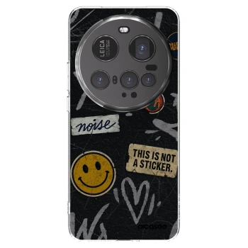 Picasee silikonowe przeźroczyste etui na Xiaomi 15 Ultra - STICKERS x TAGS
