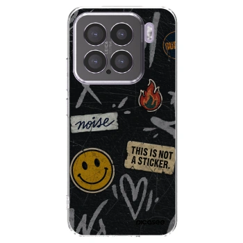 Picasee silikonowe przeźroczyste etui na Xiaomi 15 - STICKERS x TAGS