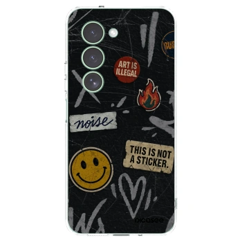 Picasee silikonowe przeźroczyste etui na Xiaomi Redmi 15 5G - STICKERS x TAGS