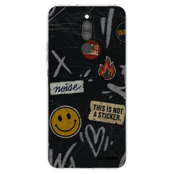 Picasee silikonowe przeźroczyste etui na Xiaomi Redmi 8 - STICKERS x TAGS