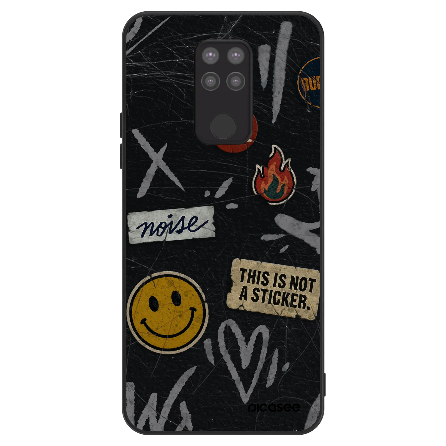 Picasee ULTIMATE CASE na Xiaomi Redmi Note 9 - STICKERS x TAGS