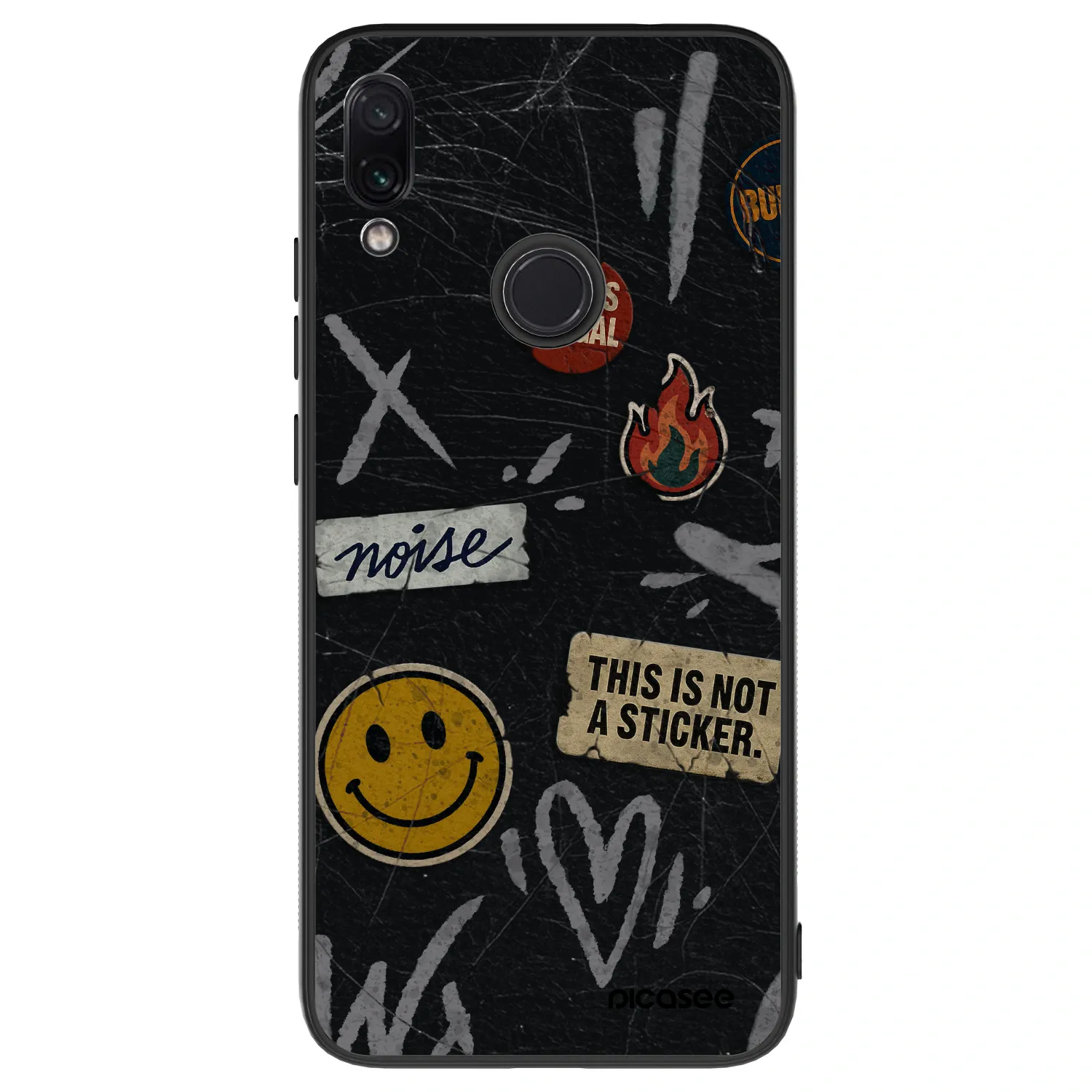 Picasee ULTIMATE CASE na Xiaomi Redmi Note 7 - STICKERS x TAGS