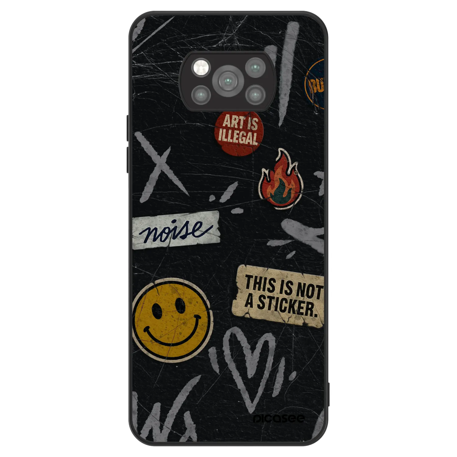 Picasee ULTIMATE CASE na Xiaomi Poco X3 Pro - STICKERS x TAGS