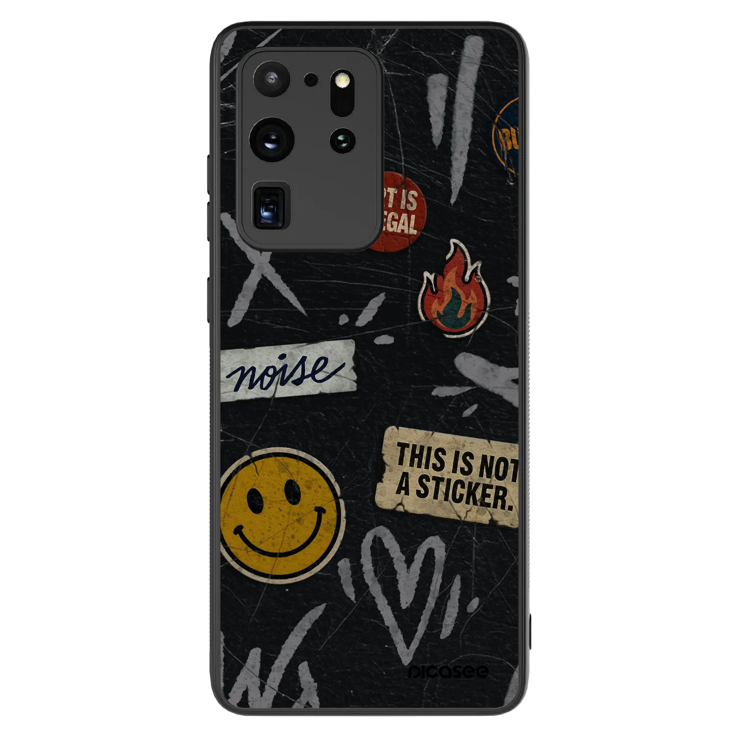 Picasee ULTIMATE CASE na Samsung Galaxy S20 Ultra 5G G988F - STICKERS x TAGS