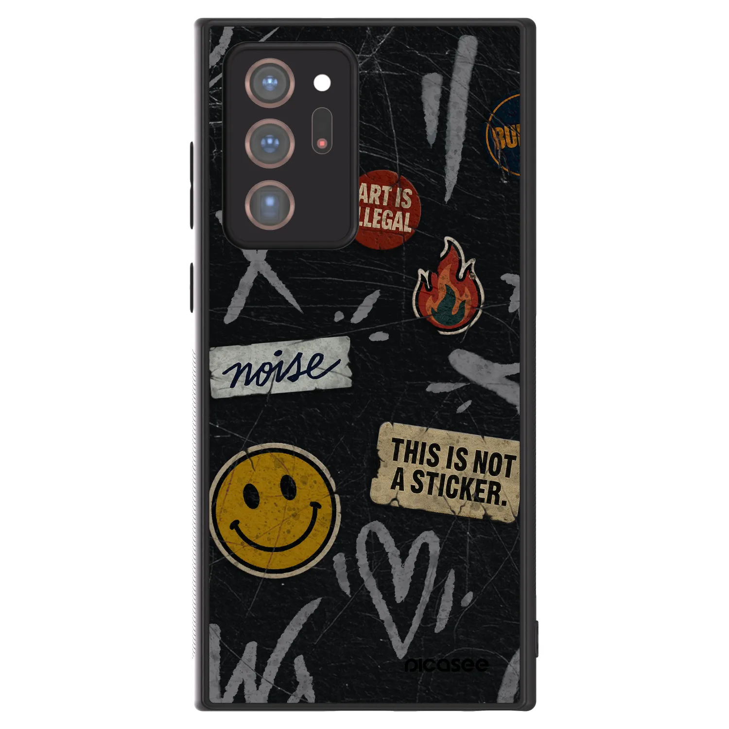 Picasee ULTIMATE CASE na Samsung Galaxy Note 20 Ultra - STICKERS x TAGS